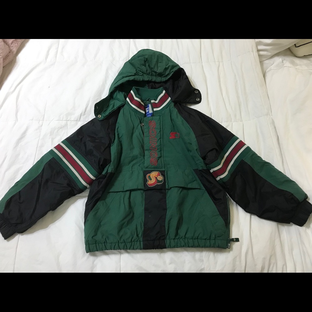 Boys Seattle SuperSonics coat!